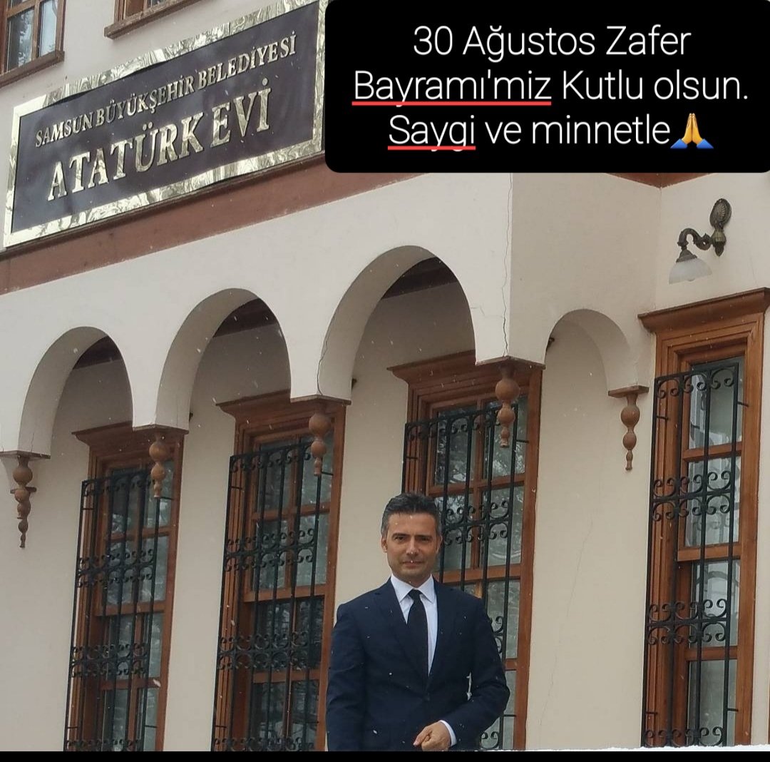 30 Ağustos Zafer Bayramı'miz Kutlu olsun. 
Saygi ve minnetle🙏