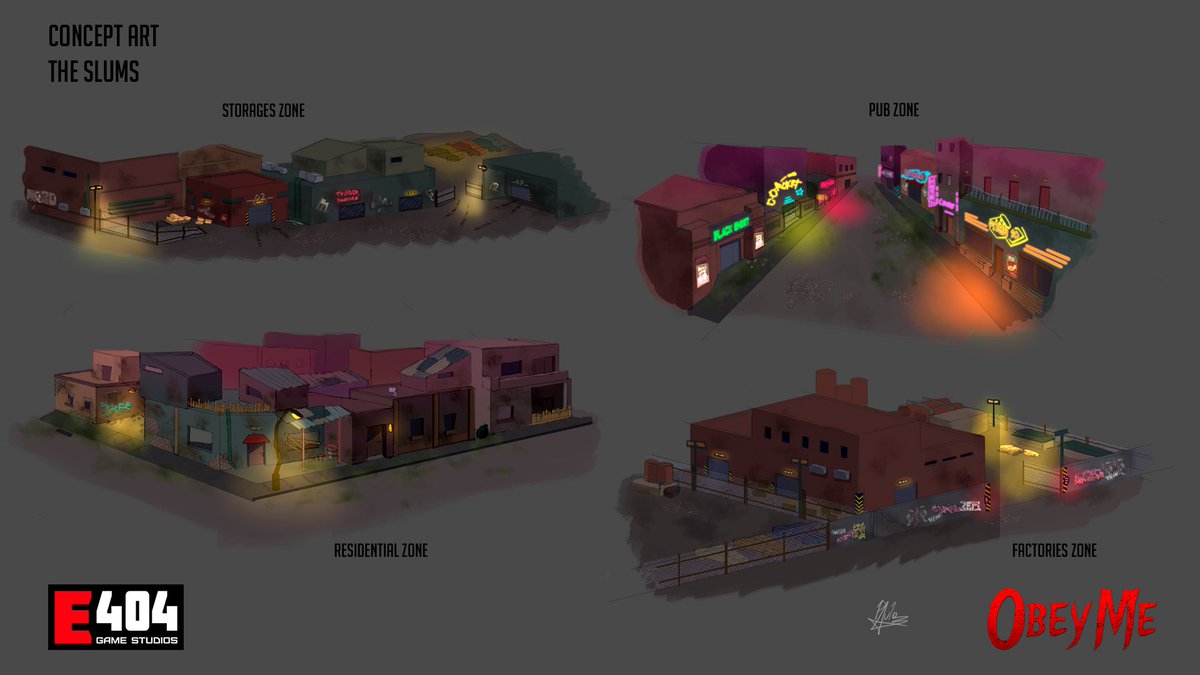E404gs's tweet photo. The Slums, @ObeyMeGame's first level changed it's layout many times, but the development team always stayed true to it's concepts 🔥 

Check it out below and find out more inside Obey Me's extras section 👇🔥

#Discord: https://t.co/1KCiKLXZ8m

Find it on #PS4 #Xbox and #PC 👊 https://t.co/7cHD9N7nzy