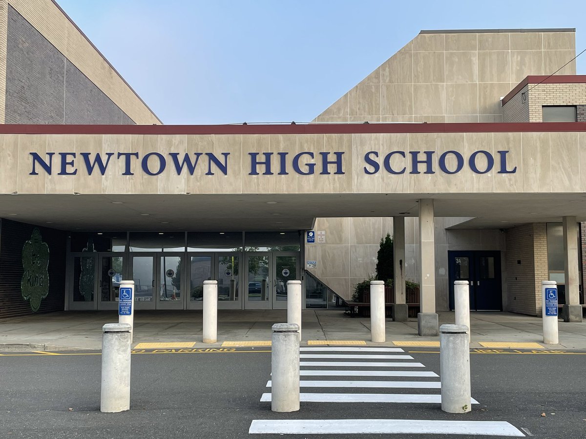 New year, new sign! We are ready for opening day tomorrow. #NHS #welcomebackstudents