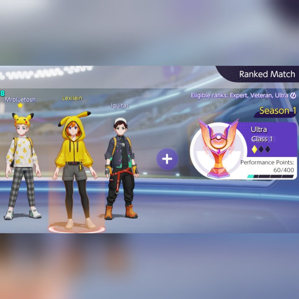 Lexilein's tweet photo. We did it 🏆

Endlich Ultra 🥳🎉
#PokemonUNITE https://t.co/sDnoa58BN8