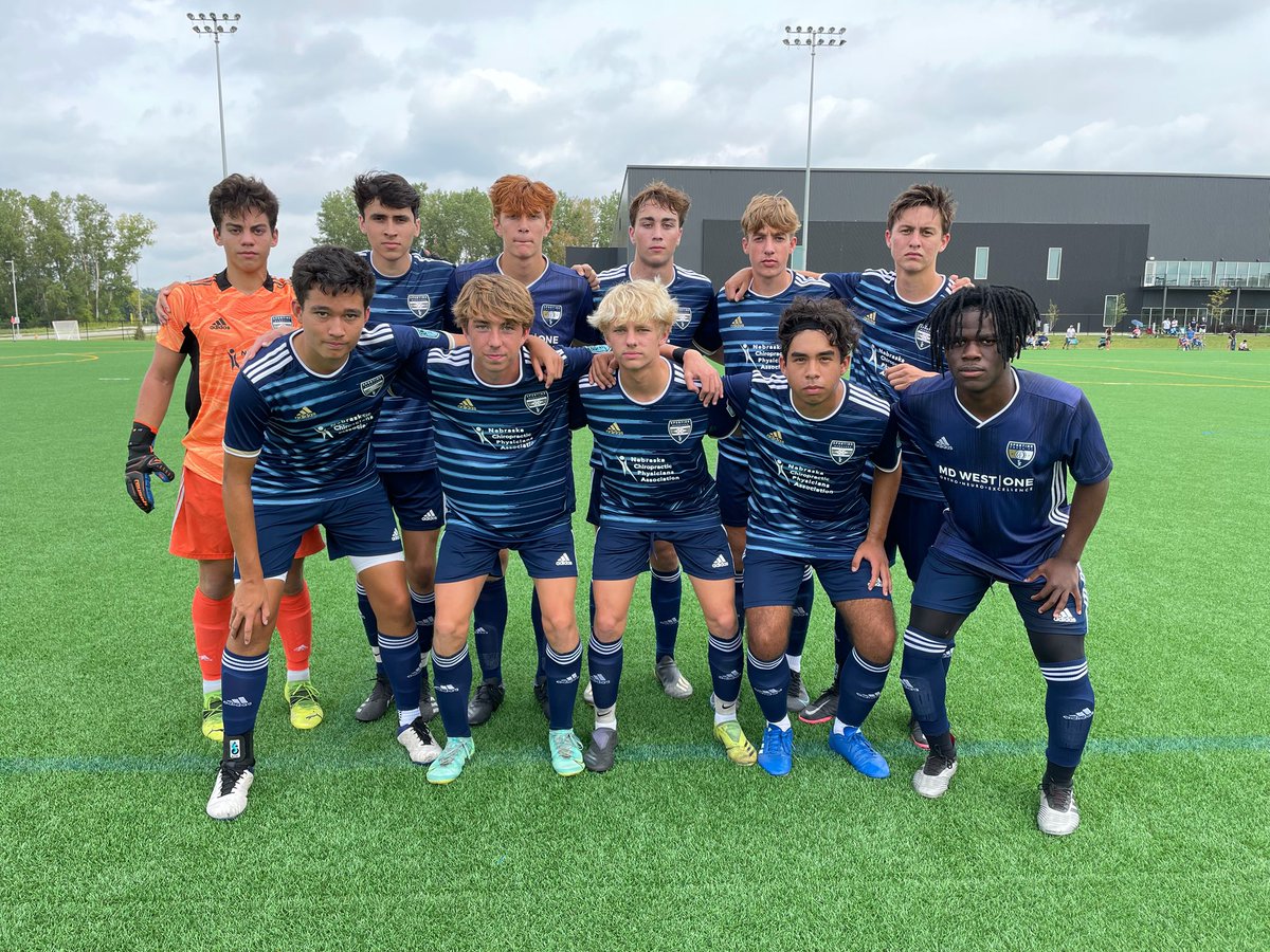 SNFC_ECNL's tweet photo. Boys ECNL 03/04 ready for Sporting Iowa today https://t.co/WhIolSYAhp