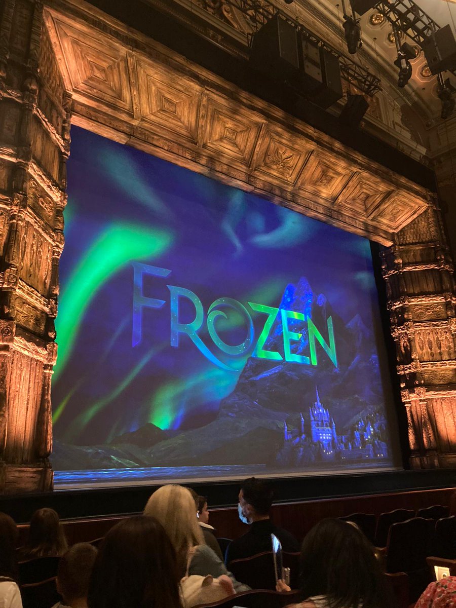 Sheepykins's tweet photo. How wonderful it was to FINALLY be back in a theatre and seeing @frozenlondon @SamanthaBarks @Steph_McKeon and the rest of the FABULOUS cast! Thank you thank you thank you!! #firsttimeinforever #FrozenLondon https://t.co/JASTEjE8kh