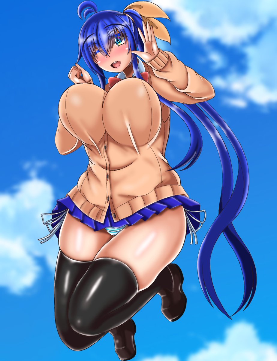 おはようございます…。
また…一週間が始まった…。
この憂鬱を杏奈ちゃんとすっ飛ばしたい…。
今日はひも縞パンか…むほほ…。