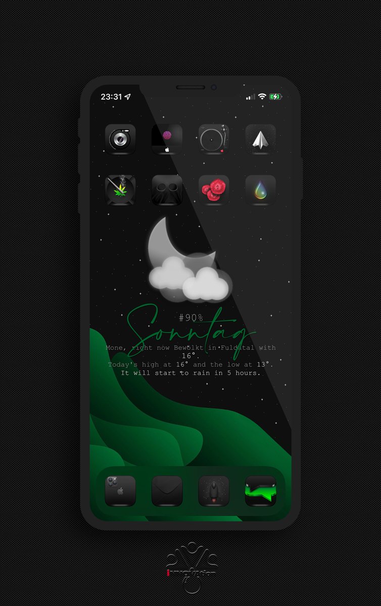 kleinmone's tweet image. Brand new weather icons .. thanks much @Attairdu57slm 

#nojailbreak #ios15beta7  #iNNOVATION #WeatherHTML2 @thewaytozion