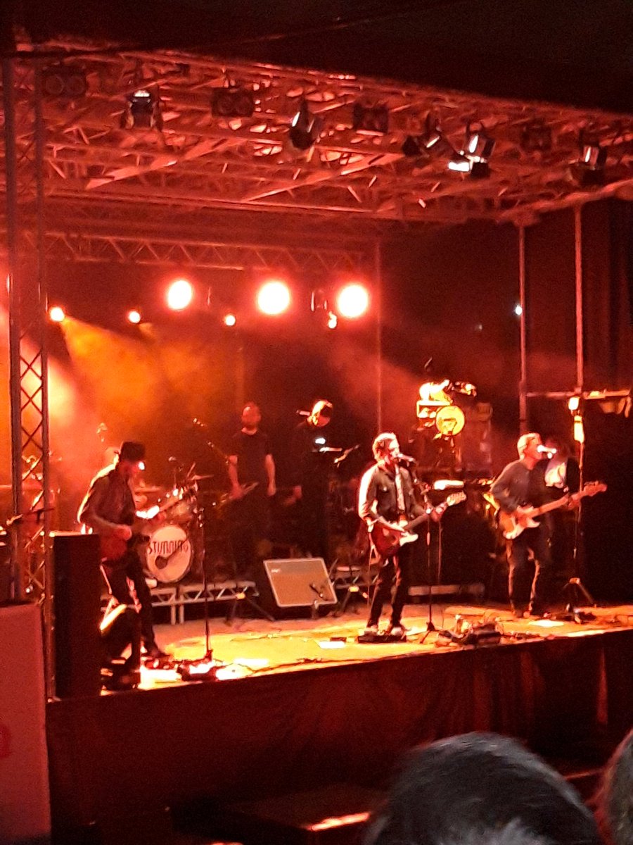Magic moments from <a href="/TheStunningBand/">The Stunning</a> in Pearse Stadium.....emotional return after twenty months.....