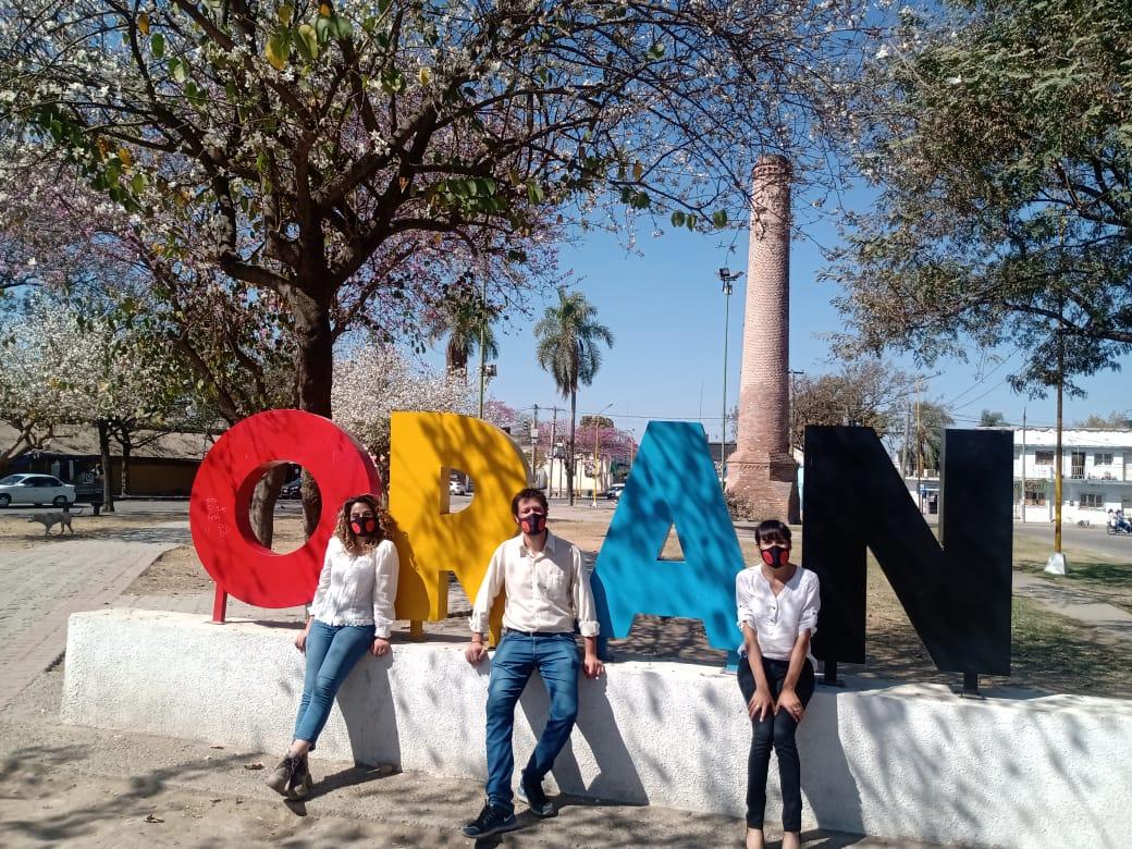 17:05 Cierre de la #PresentacionLista227 en #Oran. Los seis integrantes de #FelicidadParaTodos conversaron con  medios de comunicación y pobladores de nuestro norte profundo. Gracias a quienes se han sumado a este inicio de campaña rumbo a las PASO del 12 de septiembre. #Salta