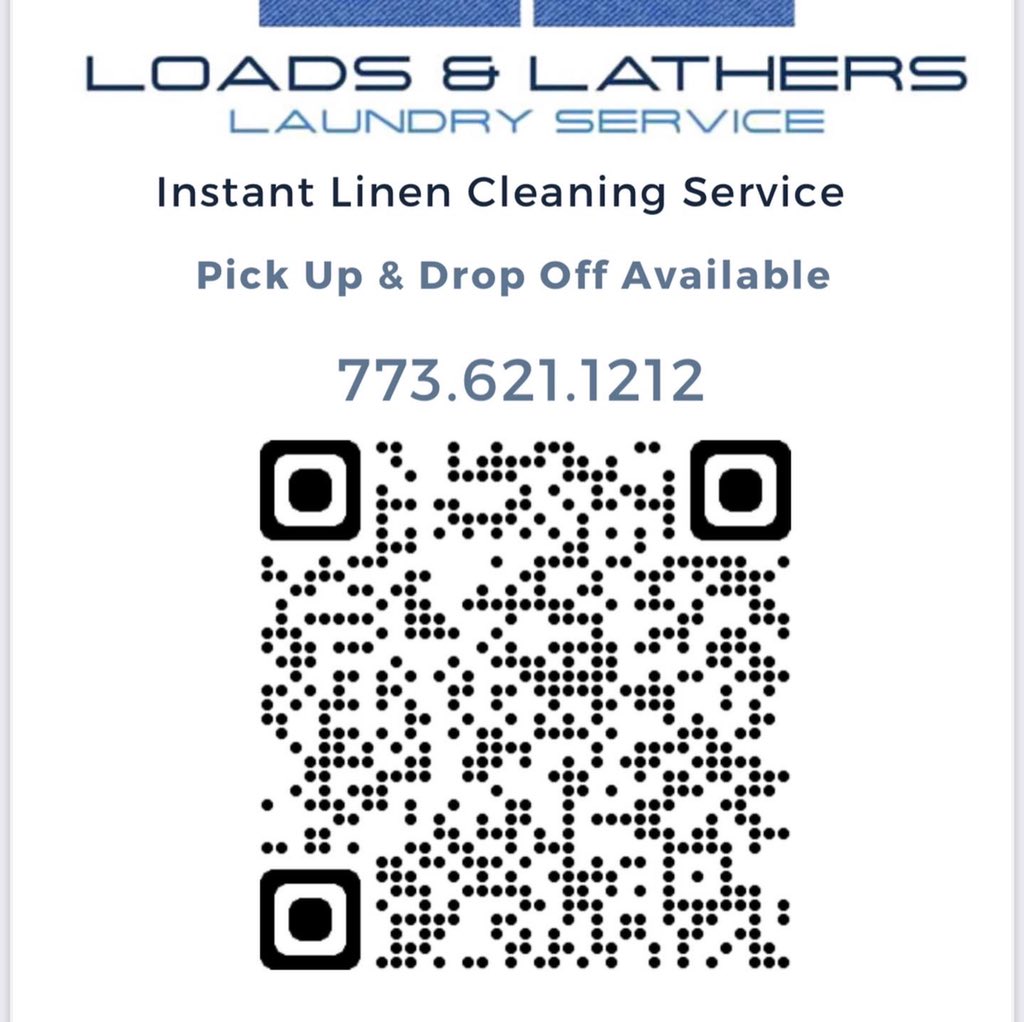 LoadsandLathers's tweet photo. @drnobueno I have a business that I will come to your house, weigh your clothes, go clean them, and return them to you same day ! It’s called Loads and Lathers ! Click the link or scan QR code and we can do the laundry work you don’t want to do. 

https://t.co/LmoOAPswca https://t.co/OzeNdbREwj