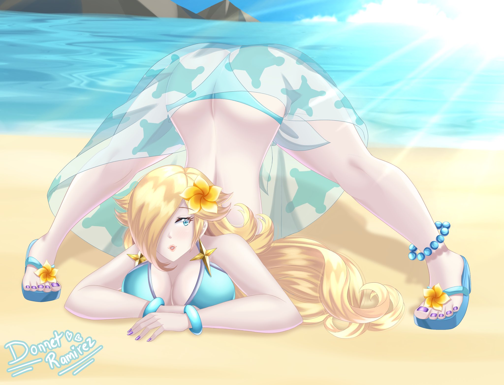 “Summer Rosalina Jack-o pose (๑･̑◡･̑๑) ✨💙 hope you like it ^^ 💙
&...