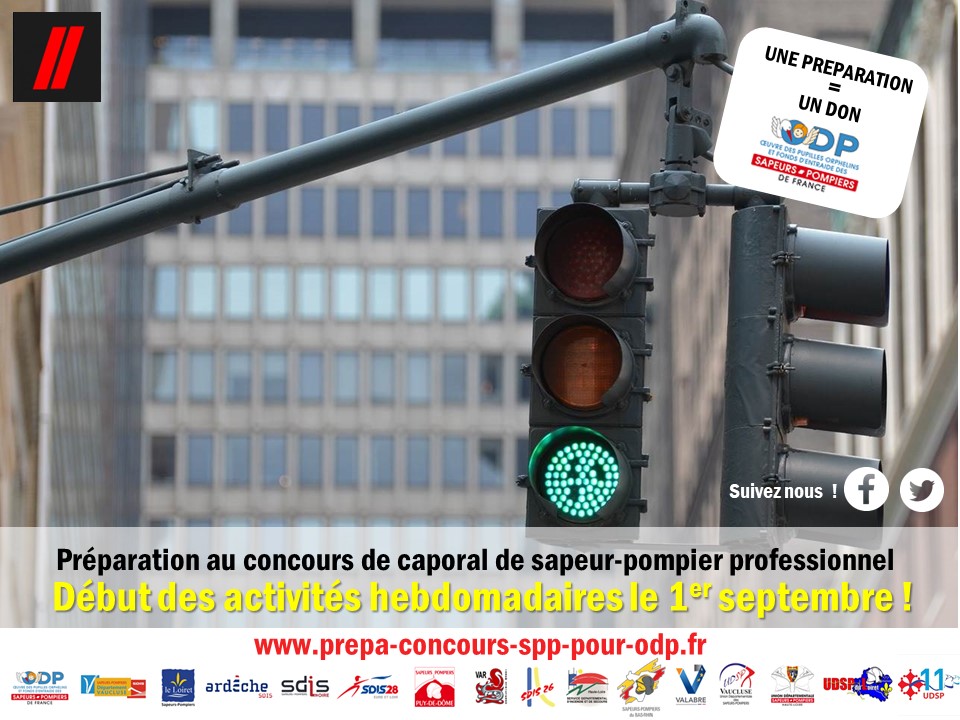 PrepconcoursSpp's tweet photo. 🟢[Prépa concours 2021] ➡️Inscription #plateforme 
🔴1 septembre 2021 ➡début #activités &amp; 14 semaines
✔️QCM sapeurs-pompiers
✔️QCM étude de texte
✔️QCM mathématiques
✔️Activités physiques
📌8.5 € totalité dispositif &amp; au profit @OdpPompiers
 
➡ https://t.co/gykjpx0QHB https://t.co/J8GPmhG4bM