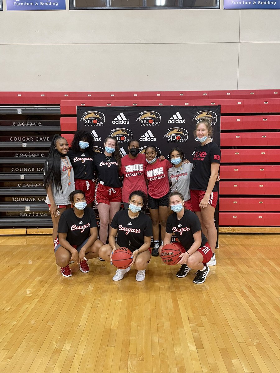 Thank you for having me at camp today!I had a great time.<a href="/SIUEWBB/">SIUE Women’s Basketball</a>
