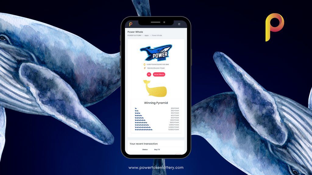 POWRLOTTERY's tweet photo. Have you always wanted to be a whale? π Then we have good news for you - our new game Power Whale will be launched soon on our #powerplatform, where you can win prizes up to $5,000 π
#powrtoken #powertokenlottery #bsc #gambling #powr https://t.co/SZX1YPJO6D