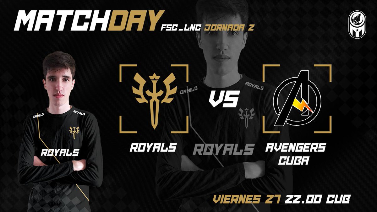 RY_eSportsOP's tweet photo. #CR | Partido 

En pocas horas tenemos el 2do partido de la liga nacional .

🏆@FSC_GG 
🆚 @Avengers_Cuba
⏰ 10 pm 🇨🇺
📋 Jornada 2 

#ForzaRY 👑 https://t.co/phZhUpjTT2