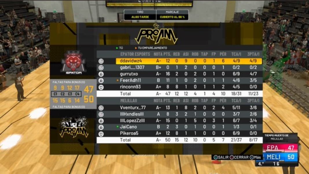 𝐎𝐧 𝐟𝐢𝐫𝐞!!!🔥🔥

🕹 Nuestro roster de #2kEsports consigue llevarse otra doble victoria en la jornada de hoy.

🔹#EsLaHora | #GoTitans🦁