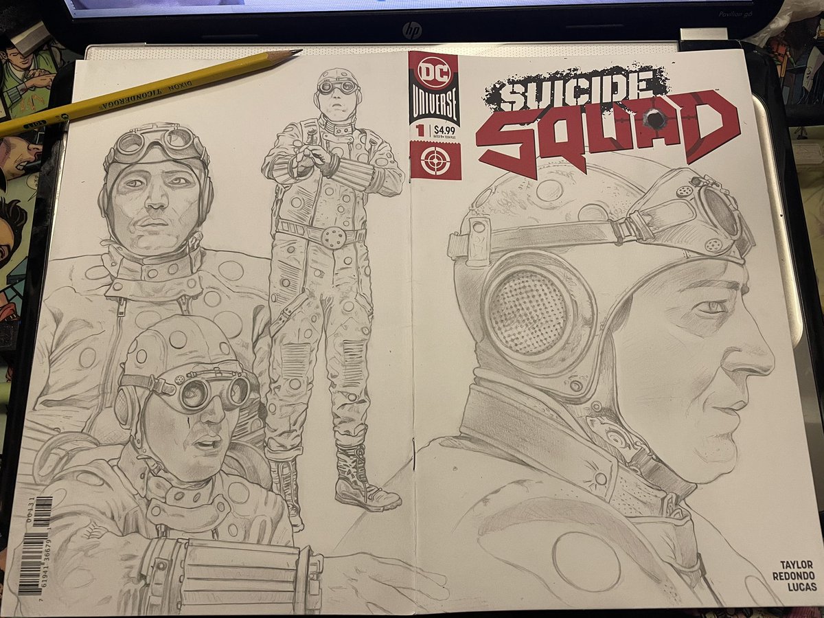 linworkman's tweet photo. My latest #sketchcover - a #suicidsquad #polkadotman. Done in pencil, #copicmarkers, #pigmamicronpens, white #gellyrollpen &amp; white #prismacolorpencil. ✏️#linworkmanart #sketchcover #thesuicidesquad #daviddastmalchian #jamesgunn #taskforcex #drawingfunnypodcast #msca #drawingfunny https://t.co/ZWaWIRw6sK