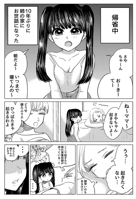 #これでフォロワーさん増えました
あねのむすめ🙋‍♀️✨
#創作百合 