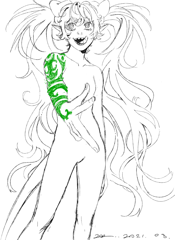 ZaaTheDemon's tweet photo. Emese the demon
👹
😈
👹
😈
👹
#ZaaTheDemonOC #originalcharacter #demon #redhair #oc #poses #monster #fang #girls #EmeseTheDemon #Emese https://t.co/KAUhyxQR6c