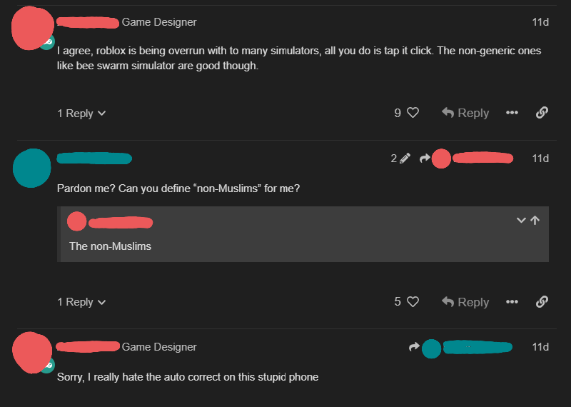 Roblox DevForum Out Of Context (@devforumooc) on Twitter photo 