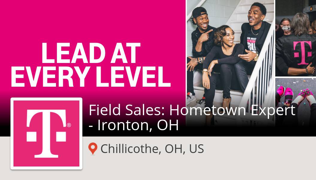 T-Mobile Careers is looking for a Field Sales: Hometown Expert - Ironton, OH in #Chillicothe, apply now! #job app.work4labs.com/w4d/job-redire… #BeMagenta