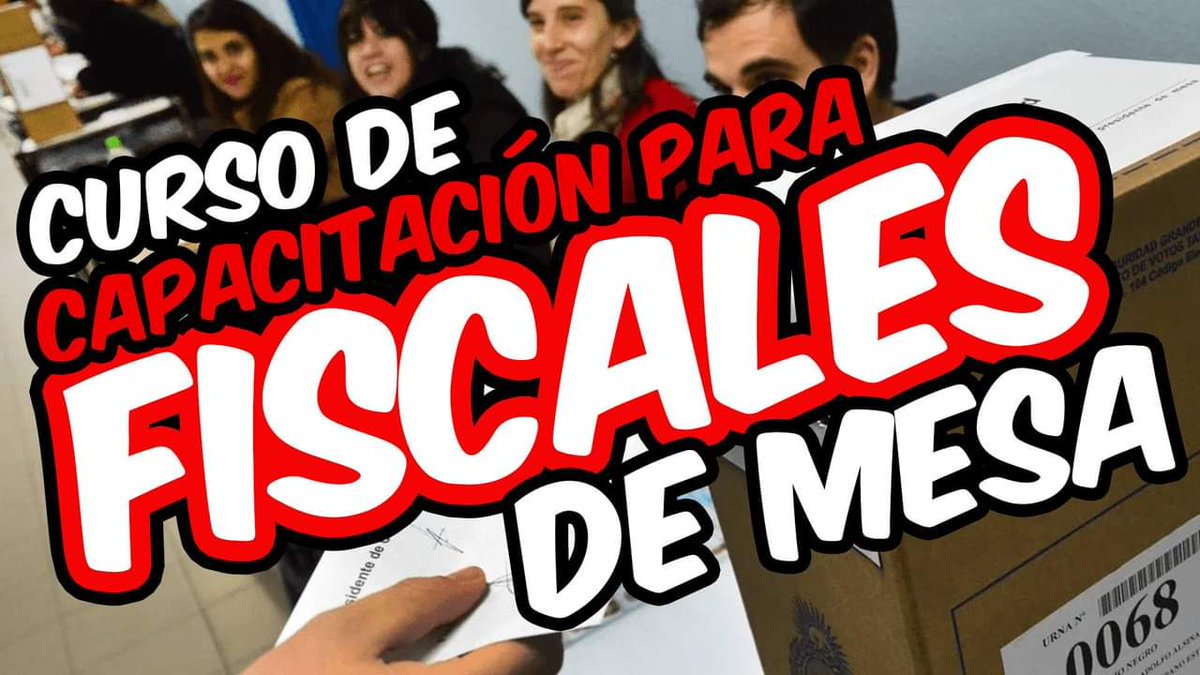 Dr_cristiang's tweet photo. Les dejo este CURSO COMPLETO de CAPACITACIÓN de FISCALES, para verlo y compartirlo. Van a encontrar todo lo que necesitan saber. 

Miralo acá 👇
https://t.co/dGVrlD8QhX https://t.co/GQMjqTGxe8