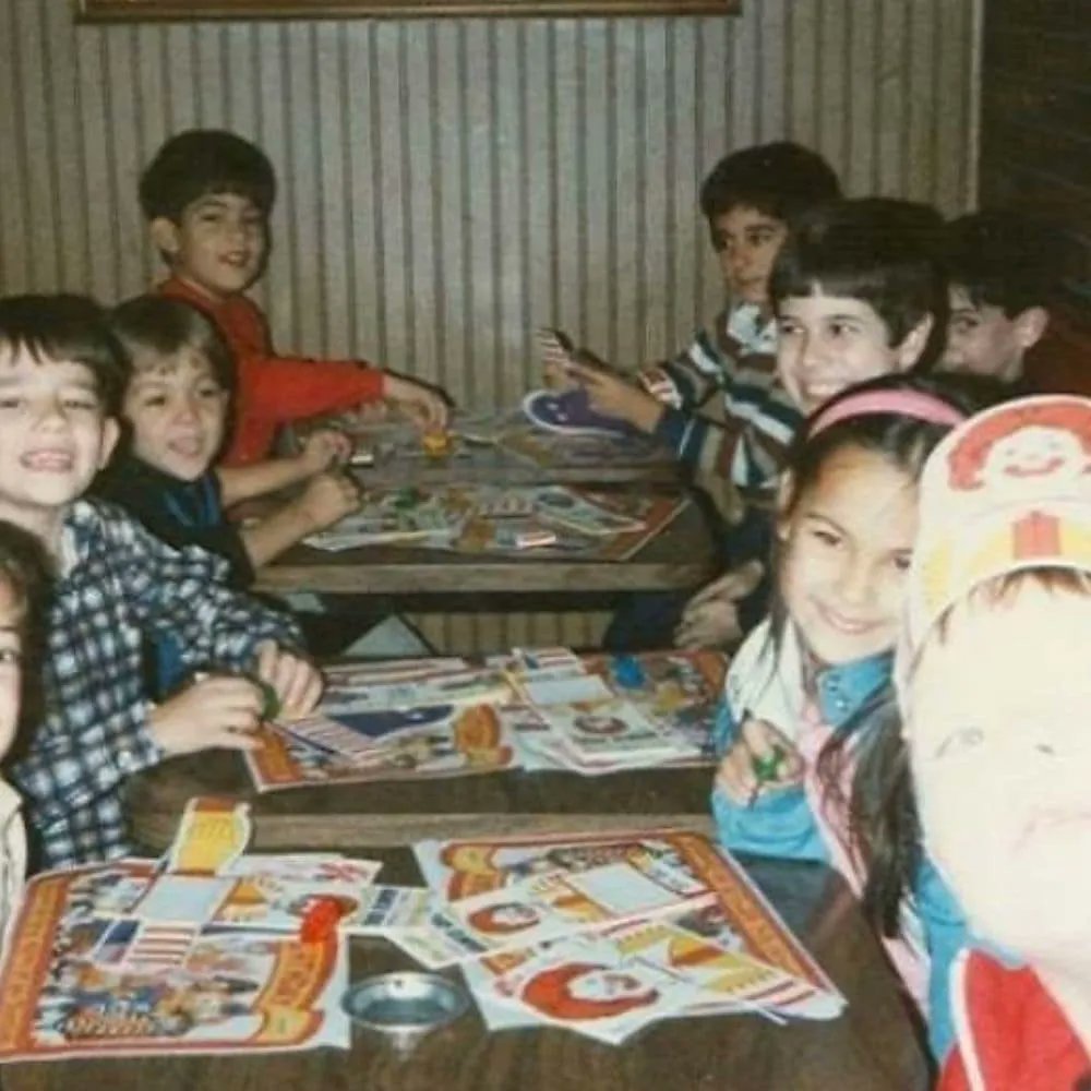 NotKennyRogers's tweet photo. I dare you to try and convince me our country wasn't better when kids had birthday parties at McDonald's with ashtrays on the table. https://t.co/rTsaHzEeh2