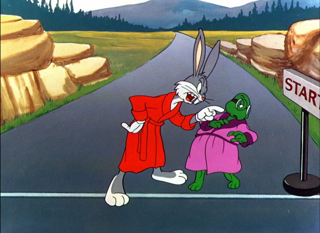 ananimationtalk's tweet photo. Rabbit Transit (1947) is the 496th Looney Tunes short and it gets my review treatment here https://t.co/ZuvxTrqsI6! 

#bugsbunny #cecilturtle #frizfreleng #animation #animationhistory https://t.co/3Yl6gEP7VO