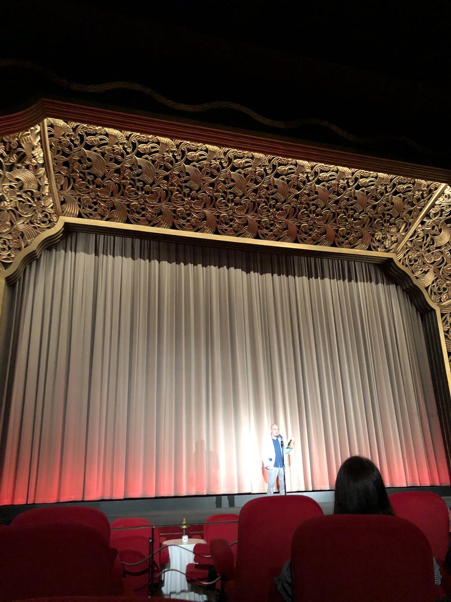 best2vilmabanky's tweet photo. Caught a screening of DEATH IN VENICE (1971) on the huge screen @rexberkhamsted in their luxurious surroundings. I love their plush red swivel armchairs &amp; cabaret tables! Absolute bonus, unique intros by enterprising cinema saviour James Hannaway are always an eccentric delight! https://t.co/Mz4SBFyabm
