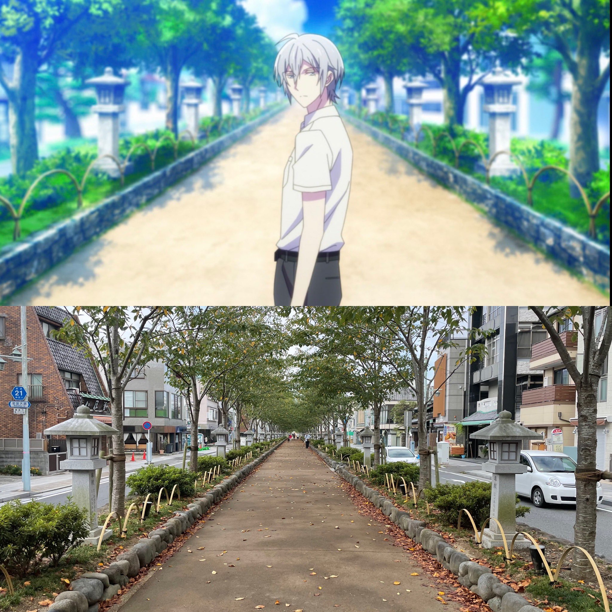 Uzivatel うーさん ハナヤマタありがとう Na Twitteru アニメ アイドリッシュセブン の8話で鎌倉が登場したらしいので出勤前に 聖地巡礼 今季出てこないだろうとばかり油断していたので驚いている アニナナ アイナナ T Co Kz3d6yer Twitter