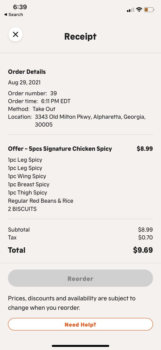 Wade688's tweet photo. @Popeyes https://t.co/A3GB8xOuVs