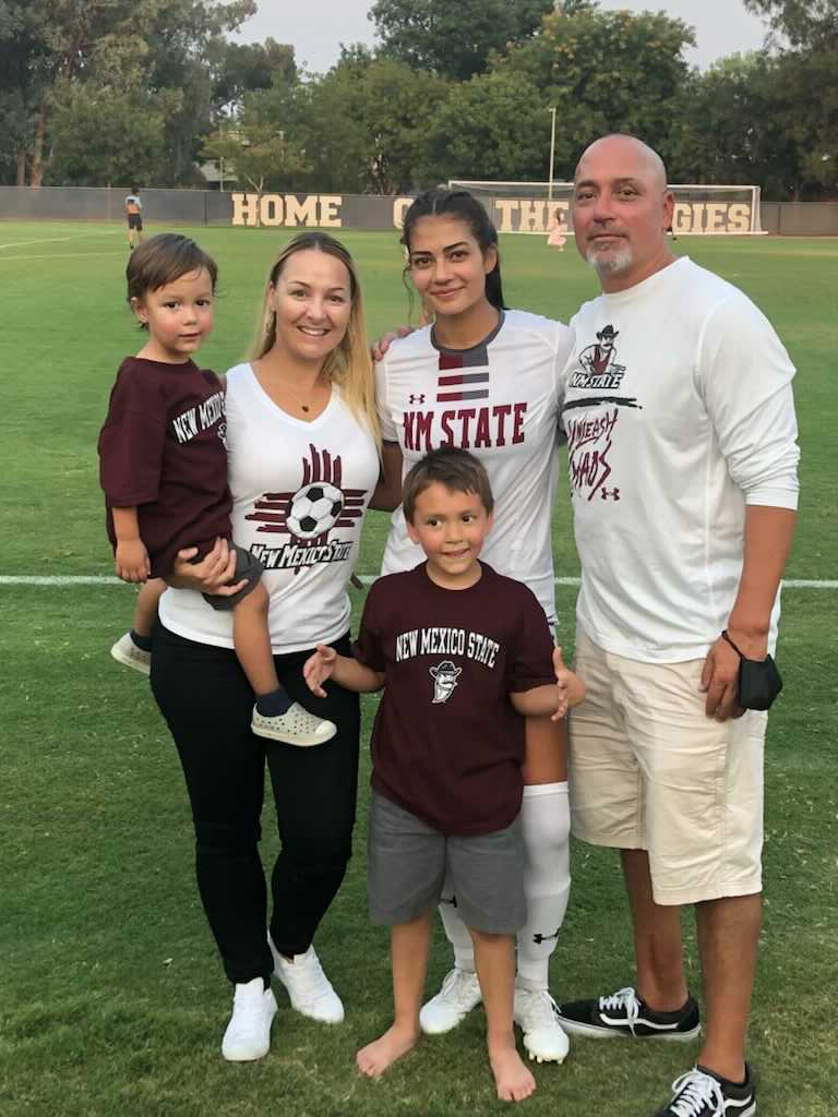 Crazy soccer weekend for Bella Boo! New Mexico State beat UCDavis 2-0 and Nevada Reno 3-2! Good job Aggies! Safe travels back to Las Cruces ⚽️❤️🤍