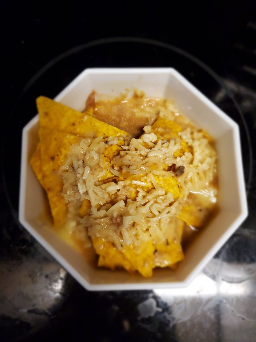 A little blasphemy I'm tentatively calling "Canadian nachos."

Forgive me food. And Canada.