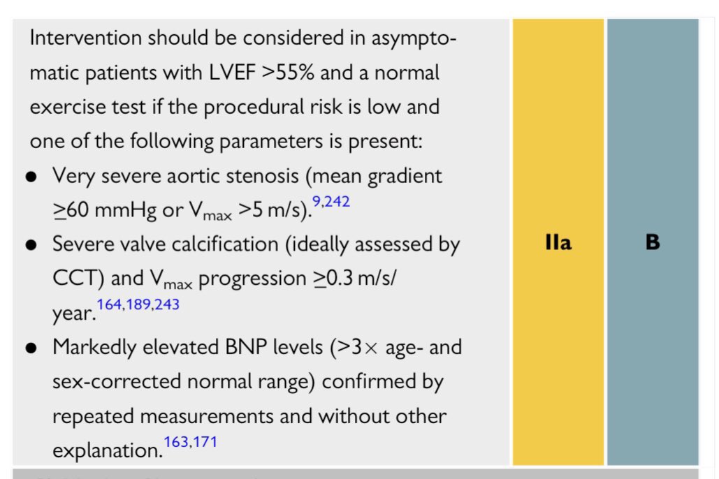 E_Guzzetti's tweet image. Very important changes regarding emphasis on low-flow (first mention of sex-specific thresholds), role of #whyCCT aortic valve calcium score in discordant grading, new threshold for LVEF (&amp;lt;55%), early intervention in asymptomatic severe AS.