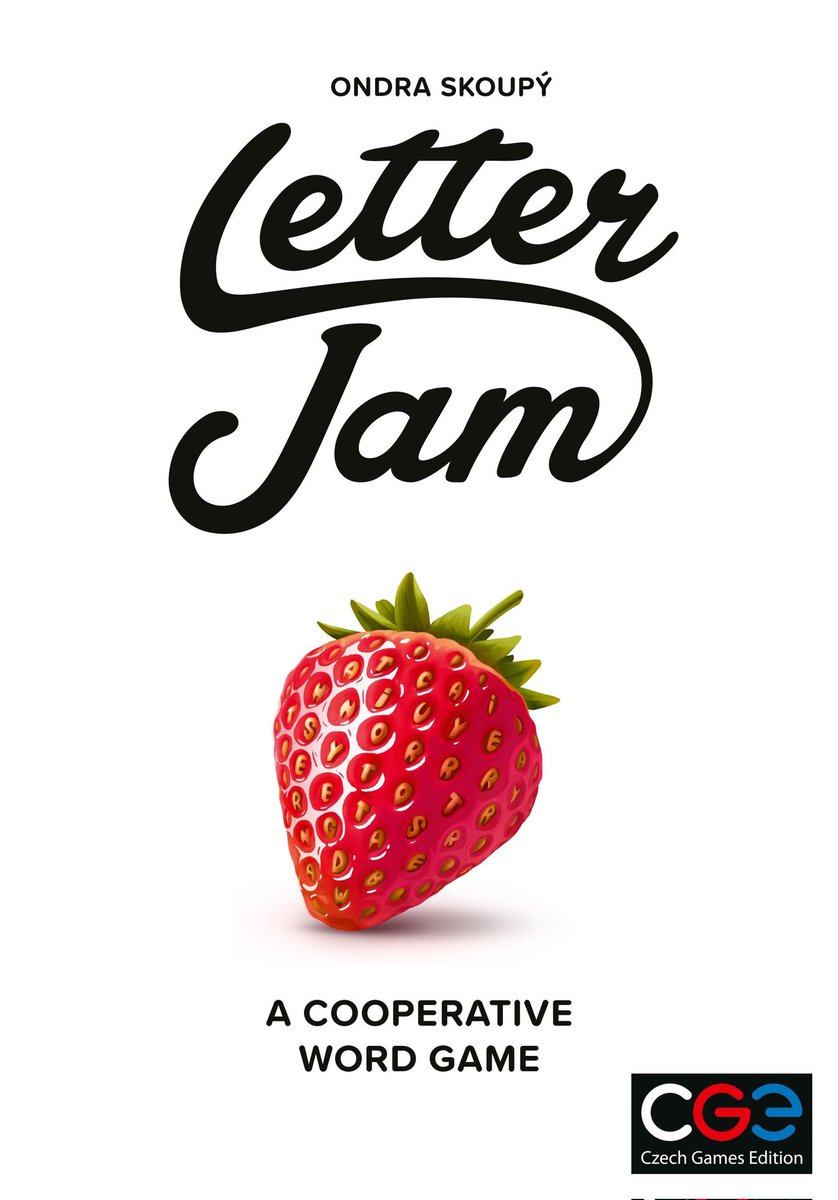 thechriscormier's tweet photo. What is your favorite word/spelling game? I think this is mine. Wordsy is excellent too! Played 2 games of #LetterJam on 2021-08-29 with 3 players #bgstats https://t.co/ZViw7DQJMU