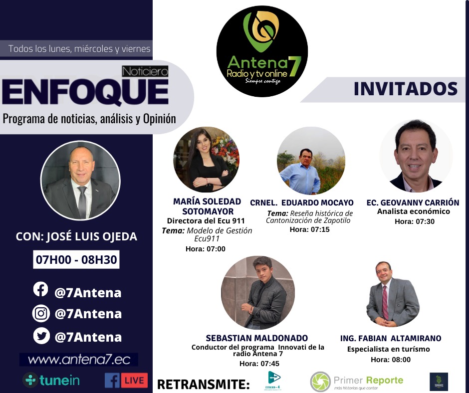 Antena 7 Radio y Televisión Online tweet media