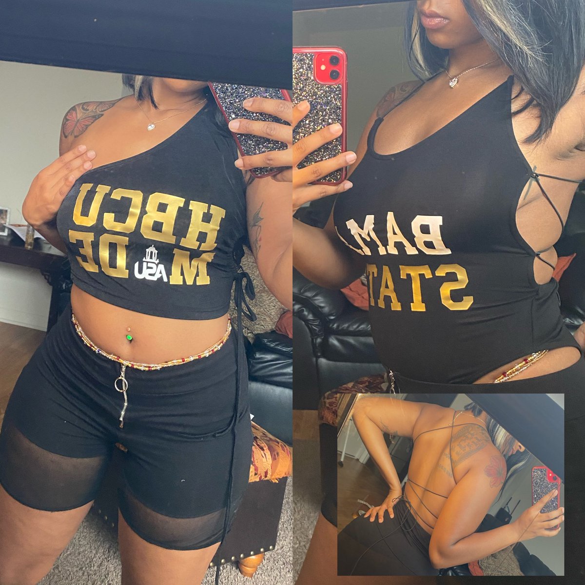 New drop innn 🔥🖤🐝💛 SHOP WITH ME FOR LABOR DAY CLASSIC ! Do not wait until the last minute I WILL sell out!!! All shirts are $15! I have Sizes XS - 2X, Some styles I only have a limited amount!
#bamastate #asu #alabamastate #myasu24 #myasu #LaborDayClassic #AlabamaState