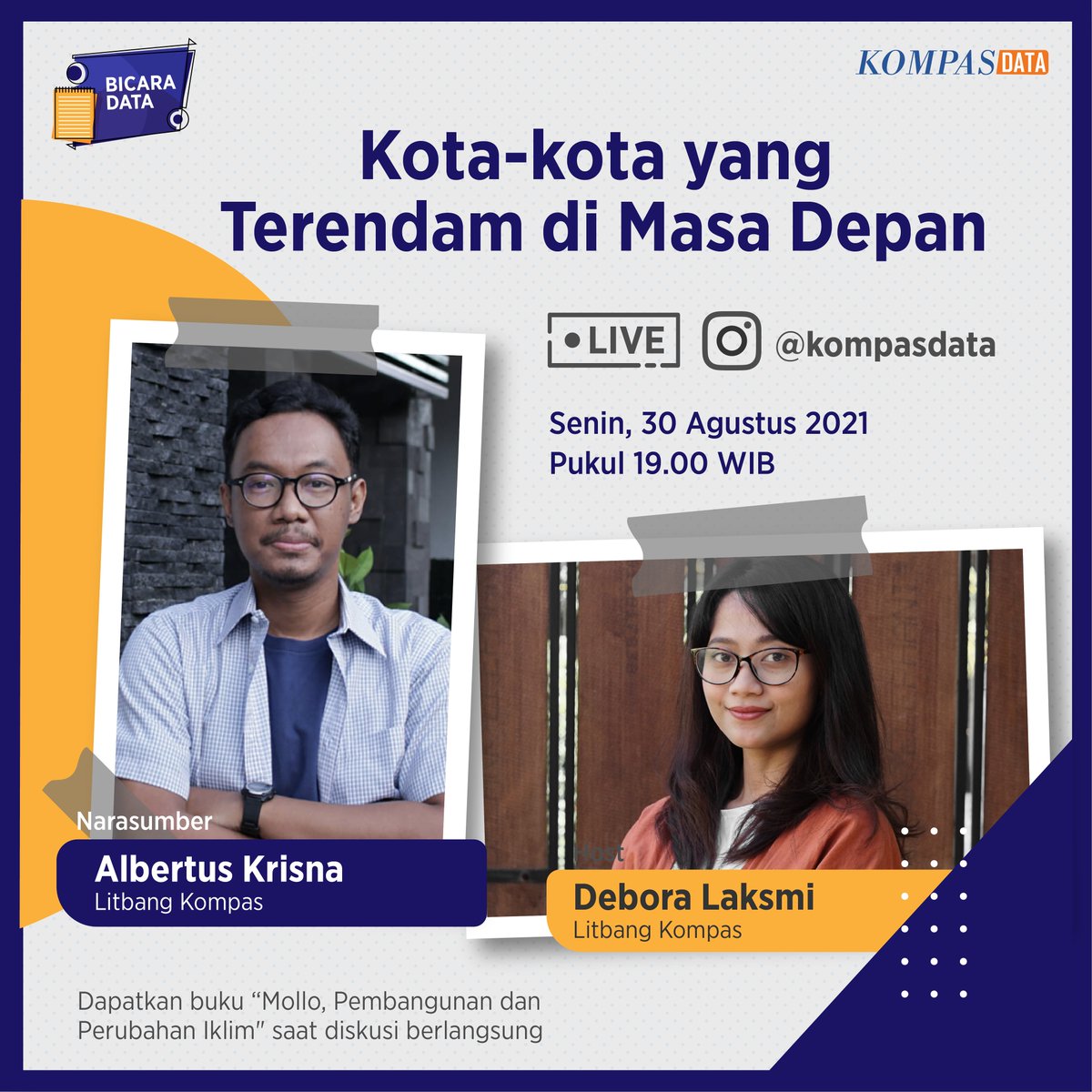KompasData's tweet photo. Nantikan diskusinya sesaat lagi di akun instagram @KompasData
https://t.co/zldr8UooBp
#BicaraData #LitbangKompas https://t.co/jmVmO6BzOC