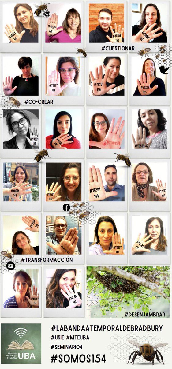 marianpayel's tweet photo. Somos #LaBandaatemporaldeBradbury y estamos pensando cómo #desenjambrar las redes. Compartimos nuestra #usie en el marco del #seminario4 de #mteUBA #somos154
#TransformAccion
#cocrear
#contrared
#cuestionar
@carinalion @corirogovsky @mteUBA https://t.co/sjDzjd3DaA