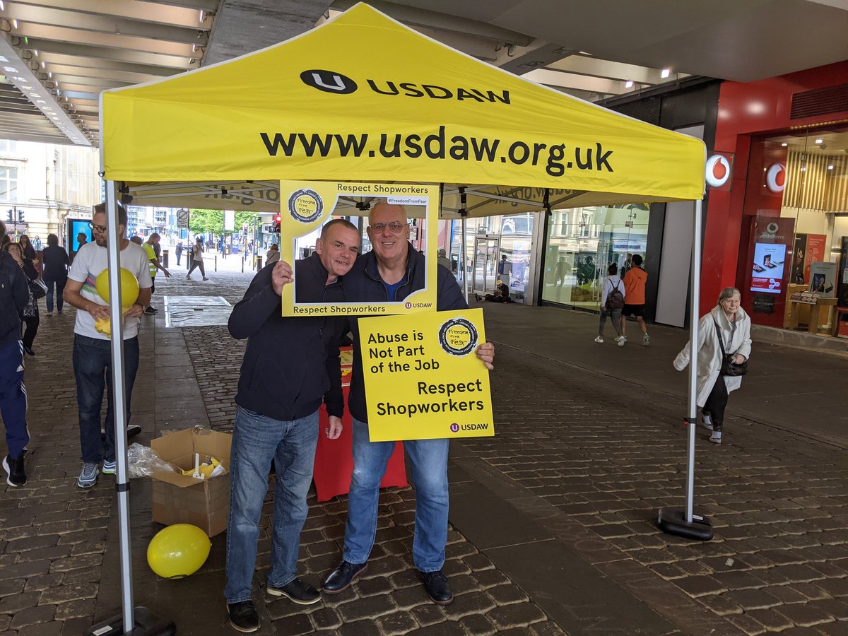 2021Nec's tweet photo. @UsdawUnion in Manchster today https://t.co/4iyjXJWOfU