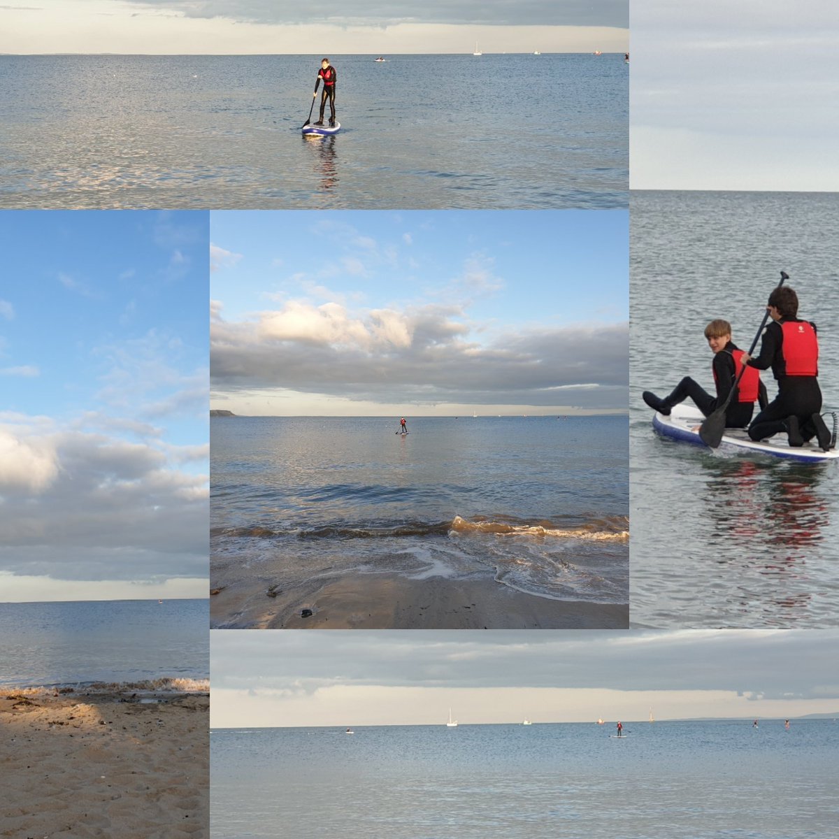 EmmaG_news's tweet image. Appreciating the surroundings.. as much as the paddling tonight 💙 #OxwichBay  @GowerNT