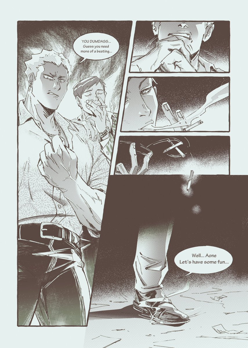 Kyodai #aofuta is really my jam, fighting and having fun together in the night! Thank you @hqcrimezine for an amazing time to try some cool comic stuff! 🥰🙏
Check out the zine if you are into some good fighty boys! AfterSale is happening rn
👊💥SHOP💥👊
https://t.co/qEKghEvkcM