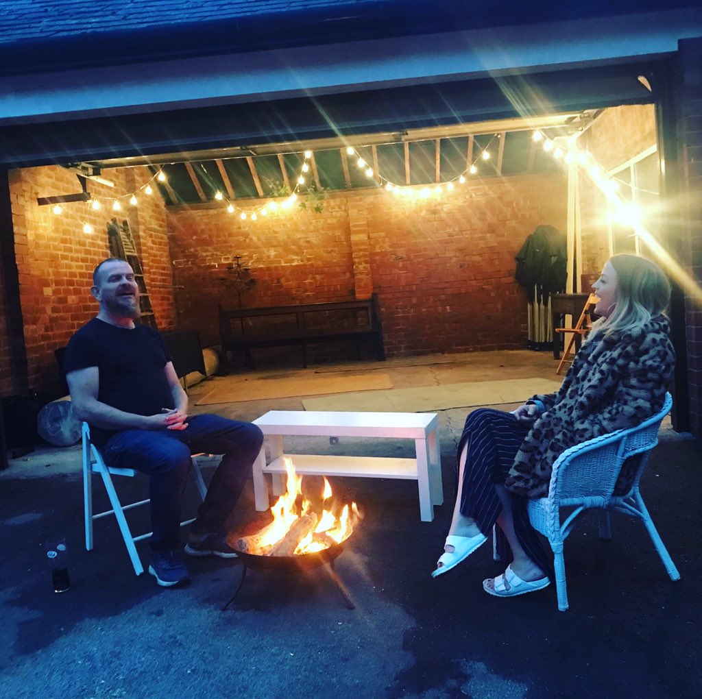 RachelGardnerRA's tweet photo. Fundays. Firedays. Church gatherings in garages. Not long after this photo was taken we were joined by curious neighbours who loved the smell and wanted to hang out. @cofelancs @Stlukeschurchbb #lightfires #churchplanting https://t.co/zdwbEhxwsi