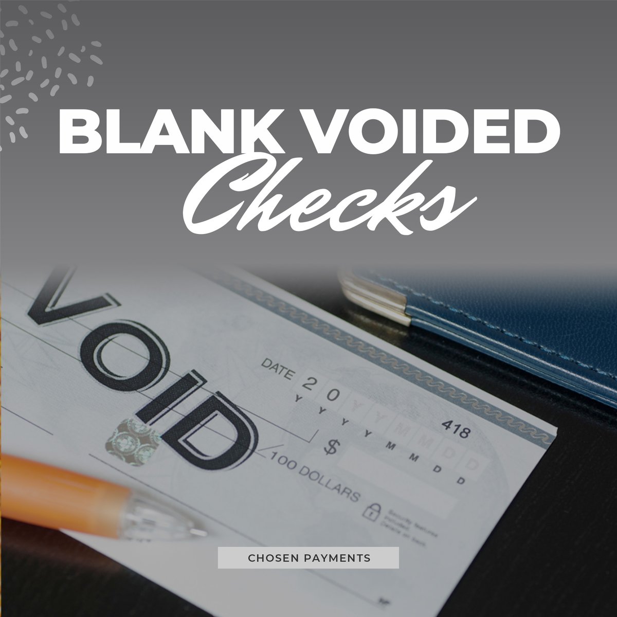 This is standard for all merchant service providers to make absolutely certain that the money that is transferred from your Merchant Account into your Checking Account goes into the right account.