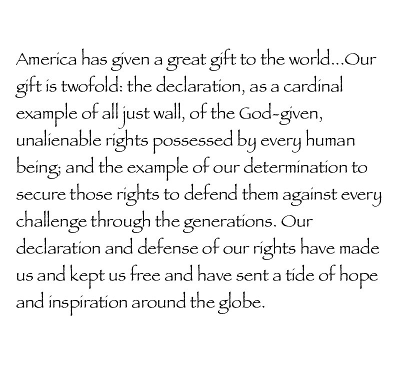 “Whereunto I also labour, striving according to his working, which worketh in me mightily.”

Colossians 1:29
..................

&

President Ronald Reagan on the promise of liberty if we protect our national union in alignment to our Declaration Of Independence: https://t.co/CvgXnpTuLt