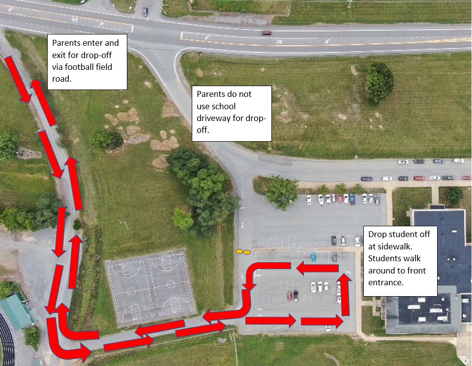 Please use stadium entrance for student drop-off.
We are excited to see everything and get the school year started!