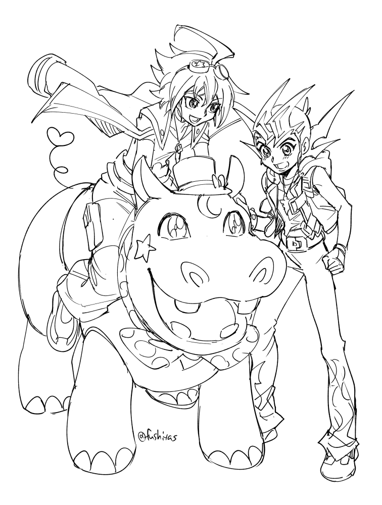 ゆまとゆや落書き 