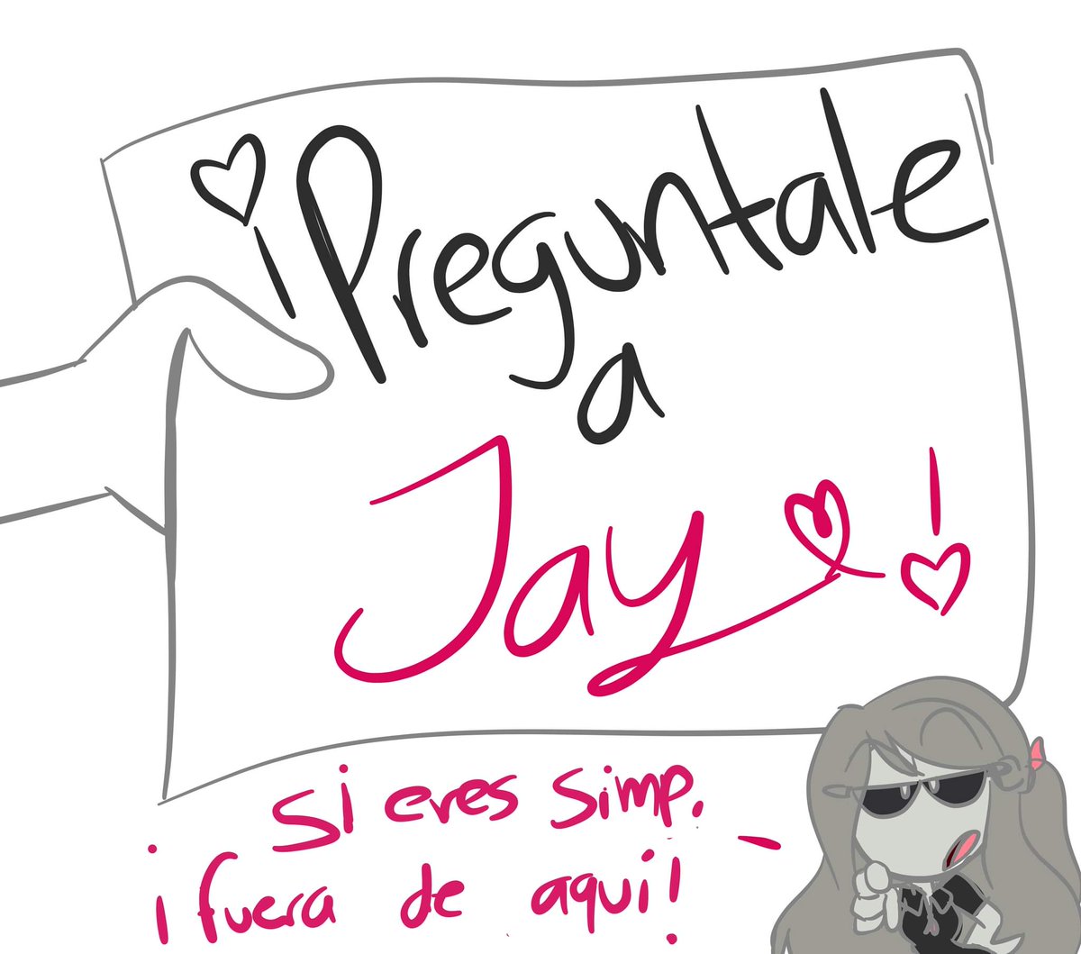 ALEpsico24's tweet photo. Muy pronto 💗🖤🎧📱. Preguntale a Jay #shadowjoy #jay #fnafhs #fhs https://t.co/5670DS0JSU