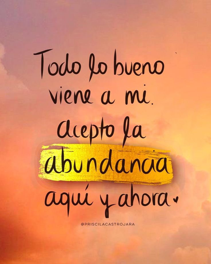 AFIRMO QUE ….