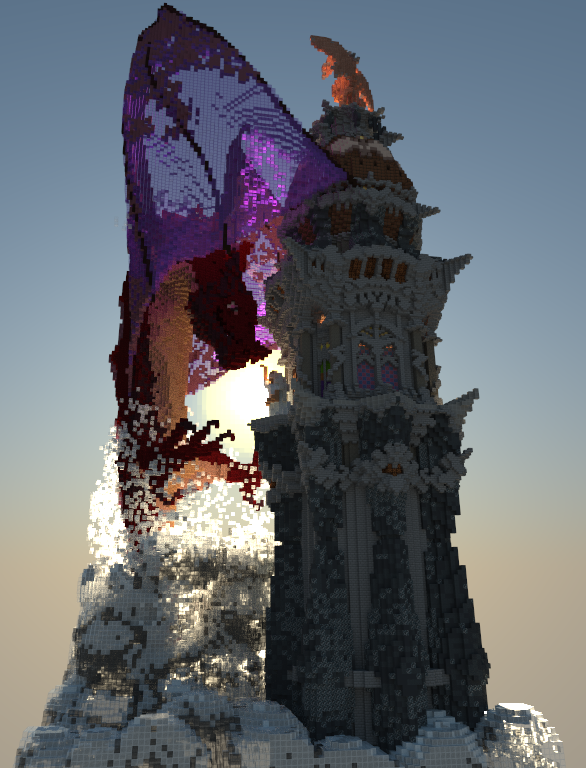 abuilder23's tweet photo. 'Two Worlds' built for an 'Above the Clouds' themed contest. pmc: https://t.co/kHy5FigGz0

Built on @ShadowKingdom__ https://t.co/jqm0iiuUAw