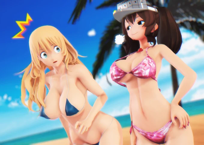 このモデルは元々爆乳だから 