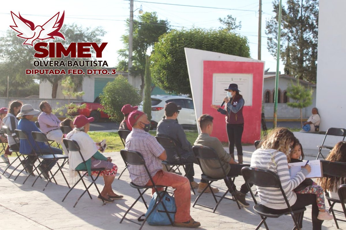 ssimey's tweet photo. Qué bien se siente estar en diferentes colonias, con la gente que participa y se involucra en decisiones colectivas y además trabajar en conjunto, con las autoridades municipales, en este caso, con el Sindico de Actopan Alejandro Chapey.

#DistritoFederal03 
#LaPalomaDeMorena https://t.co/4H3Cgqk3hN