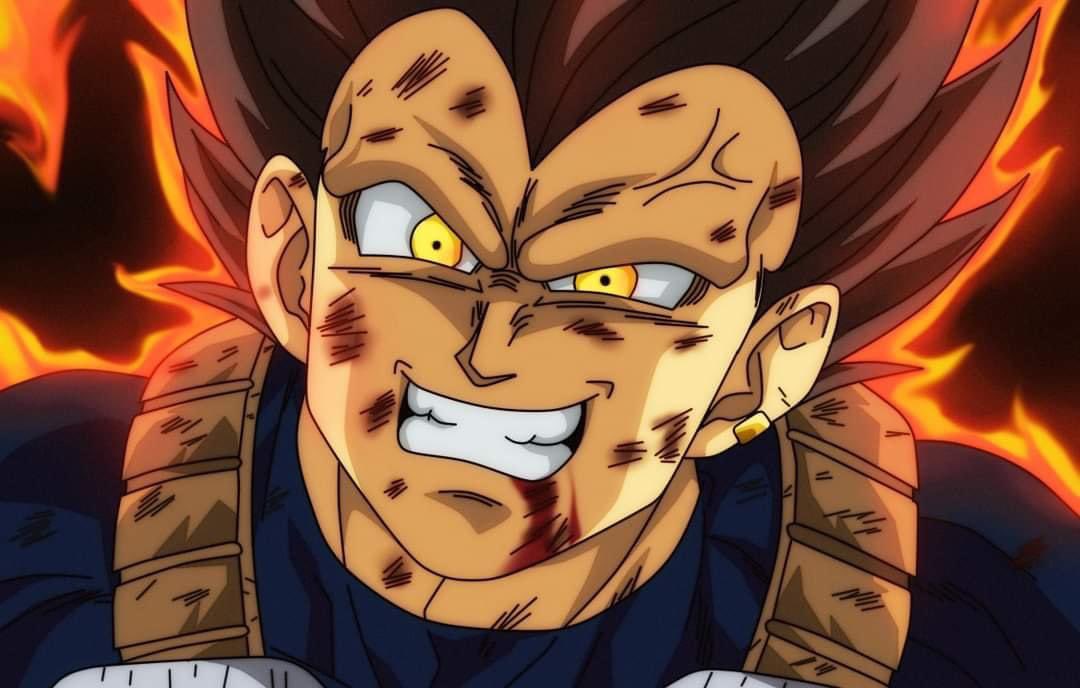 Fanart do vegeta Ultra Ego Dragon Ball Super mangá #vegeta